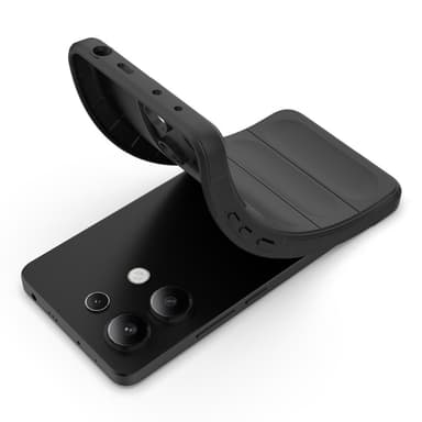 SKALO Xiaomi Redmi Note 13 4G Rugged Bumpers TPU-suojakuori - Musta