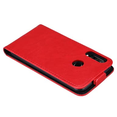 Huawei P30 LITE Suojakuori Lompakkokotelo (Punainen)