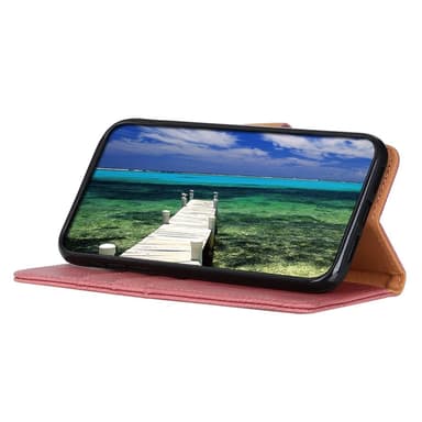 KHAZNEH iPhone 15 Pro Lompakkoteline - Vaaleanpunainen