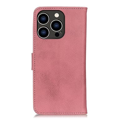 KHAZNEH iPhone 15 Pro Lompakkoteline - Vaaleanpunainen