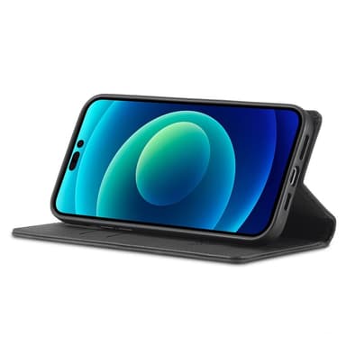 LC.IMEEKE Magneettinen puhelinkotelo iPhone 15 Pro -telineen lompakon suojukselle