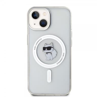 Karl Lagerfeld iPhone 15 Kuori Choupette MagSafe Läpinäkyvä
