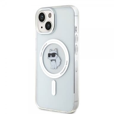 Karl Lagerfeld iPhone 15 Kuori Choupette MagSafe Läpinäkyvä