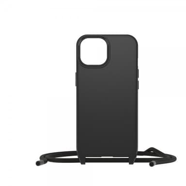 Otterbox iPhone 15 Kuori React Necklace MagSafe Musta