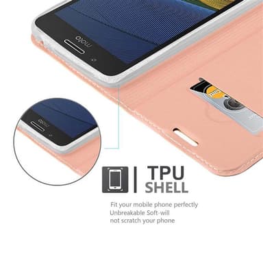 Suojakuori Motorola MOTO G5 Lompakkokotelo