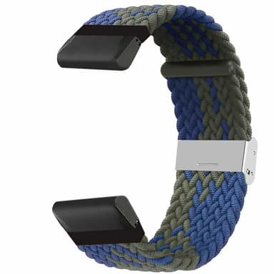 Punottu kellon ranneke Garmin D2 Delta PX - Bluegreen