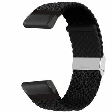 Punottu kellon ranneke Garmin Fenix 7X - Black
