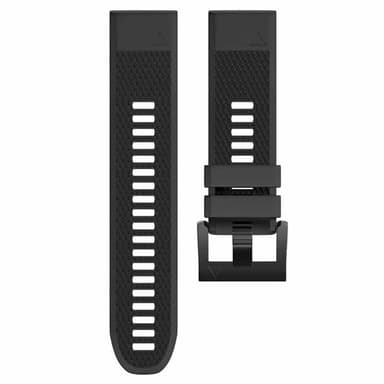 Urheilu kellon renneke easyfit Garmin Fenix 5X Plus - Musta