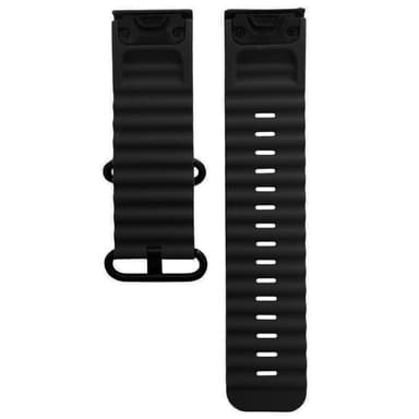 Ocean kellon ranneke Garmin Quatix 7X - Musta