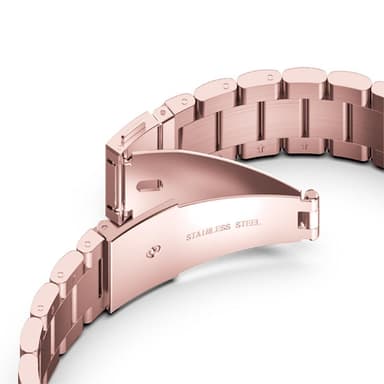 SKALO Teräsranneke Amazfit Bip 5 - Pinkki
