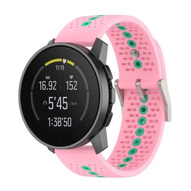 Urheilullinen rannekoru Suunto 5 Peak - Vaaleanpunainen/vihreä