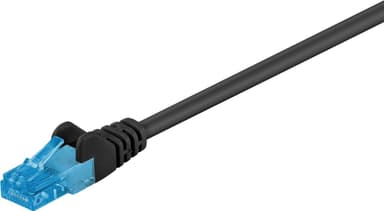 Goobay CAT 6A -kaapeli U/UTP, musta