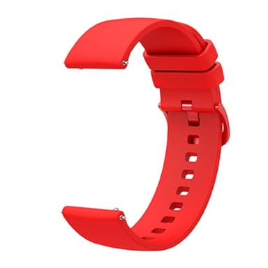 SKALO Silikoniranneke OnePlus Watch 2/2R - Punainen