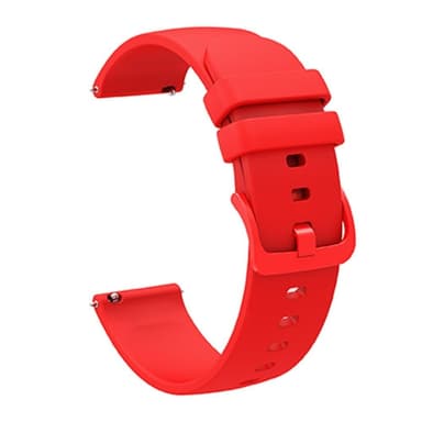 SKALO Silikoniranneke OnePlus Watch 2/2R - Punainen