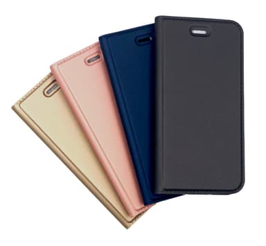SKALO iPhone 13 Pro Max Lompakkokotelo Ultra-ohut muotoilu - Tummanharmaa