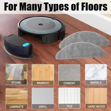 Vaihtomoppiliinat iRobot Roomba -robotipölynimuriin