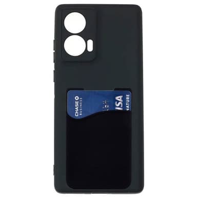 Silikonikuori korttitelineellä Motorola Moto G85 - Musta
