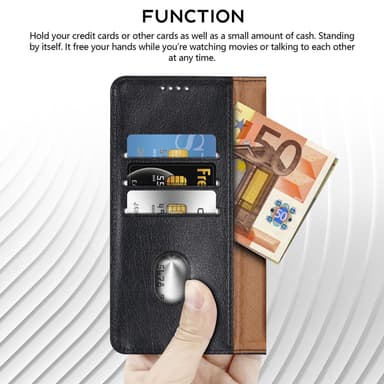 Huawei Y7 2017 Suojakuori Lompakkokotelo Case Cover