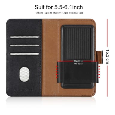 Huawei Y7 2017 Suojakuori Lompakkokotelo Case Cover