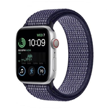 Nailon Rannekoru Apple Watch SE 2022 (44mm) - Midnight blue