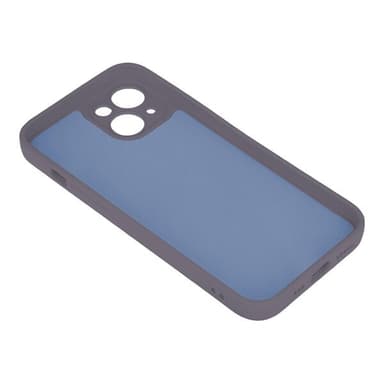 Silikonikotelo iPhone 15:lle - Tummanharmaa