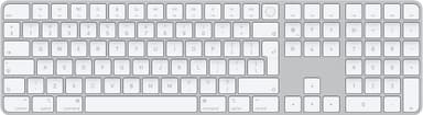 Apple Magic Keyboard + Touch ID + Numpad (ruotsi, valkoiset näppäimet)
