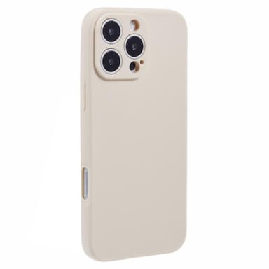 SKALO iPhone 16 Pro Ultraohut TPU-kuori - Valkoinen