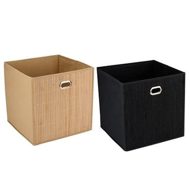 Alpina kokoontaitettava säilytyslaatikko 31x31x31cm - Musta