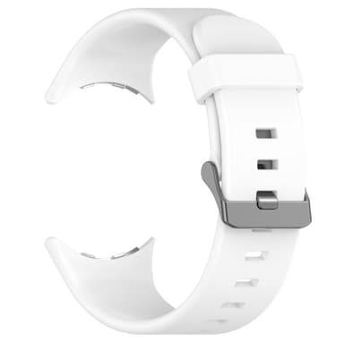 SKALO Silikoniranneke Google Pixel Watch 3 45mm - Valkoinen