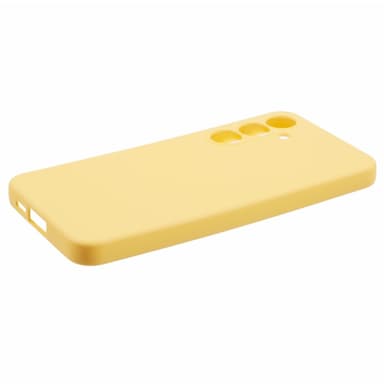 SKALO Samsung S24 FE Ultraohut TPU-kuori - Keltainen
