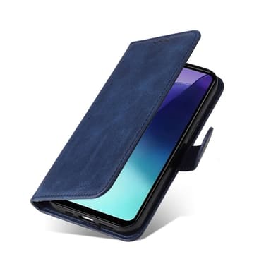 SKALO Xiaomi Redmi 14C PU-nahkainen Lompakkokotelo - Sininen