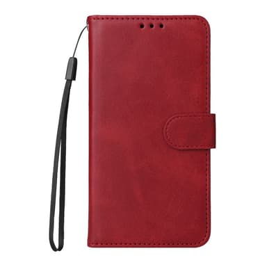 SKALO Xiaomi 14T PU-nahkainen Lompakkokotelo - Punainen