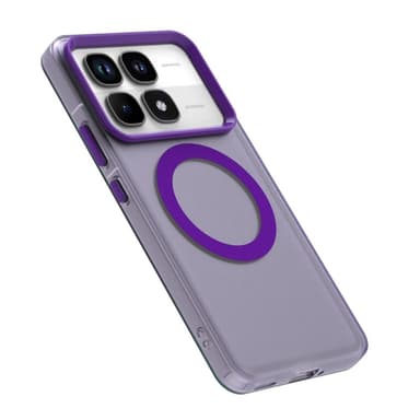 SKALO Xiaomi 14T Pro Candy Series Hybrid Suojakuori - Violetti