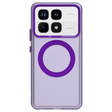 SKALO Xiaomi 14T Pro Candy Series Hybrid Suojakuori - Violetti