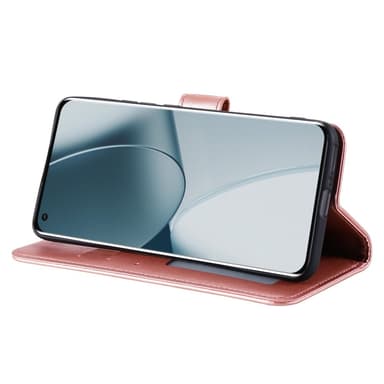 SKALO Xiaomi 14T Pro Mandala lompakkokotelo - Ruusukulta