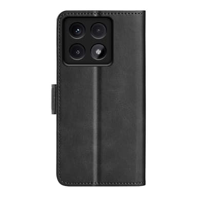 SKALO Xiaomi 14T Premium Wallet Lompakkokotelo - Musta