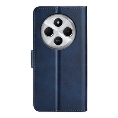 SKALO Xiaomi Redmi 14C Premium Wallet Lompakkokotelo - Sininen