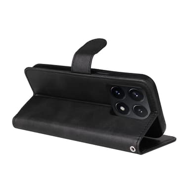 SKALO Xiaomi 14T PU-nahkainen Lompakkokotelo - Musta
