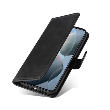 SKALO Xiaomi 14T PU-nahkainen Lompakkokotelo - Musta