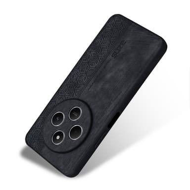 SKALO Xiaomi Redmi 14C AZNS PU-nahka suojakuori - Musta
