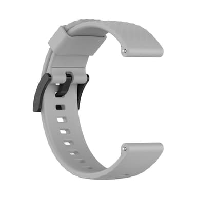 SKALO Silikoniranneke Mobvoi TicWatch Pro 5 - Harmaa