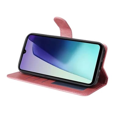 SKALO Xiaomi Redmi 14C PU-nahkainen Lompakkokotelo - Pinkki