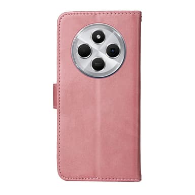 SKALO Xiaomi Redmi 14C PU-nahkainen Lompakkokotelo - Pinkki