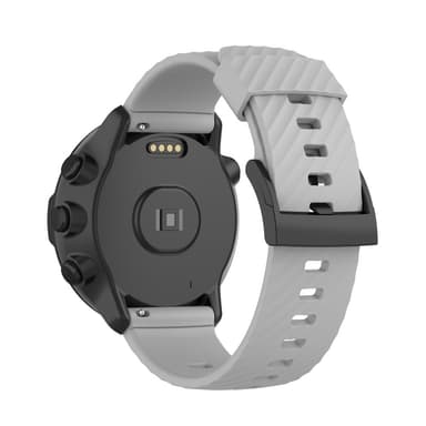 SKALO Silikoniranneke Mobvoi TicWatch Pro 5 - Harmaa
