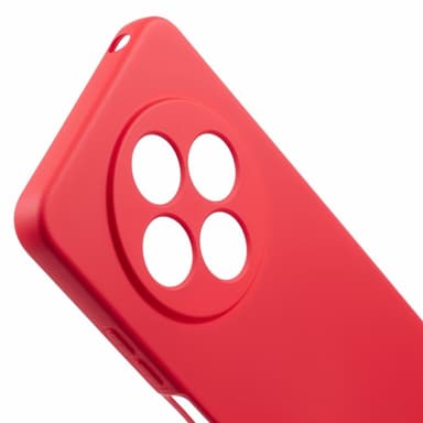 SKALO Xiaomi Redmi 14C Ultraohut TPU-kuori - Punainen