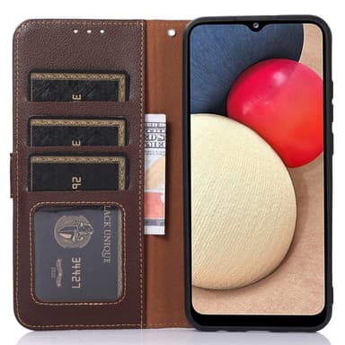 HAZNEH Google Pixel 9A Lompakkokotelo Litchi-kuvio Puhelinkotelo