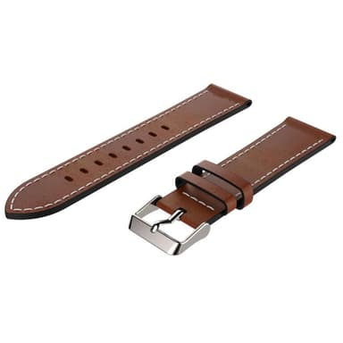 SKALO Ranneke nahkaa Garmin Vivomove 3 - Ruskea