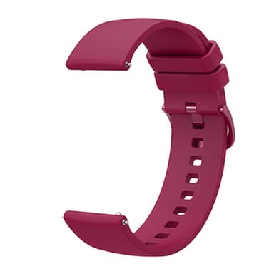 SKALO Silikonirannekkeet Withings ScanWatch 38mm - Viininpunainen