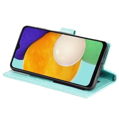 SKALO Samsung A54 5G Mandala lompakkokotelo - Turkoosi