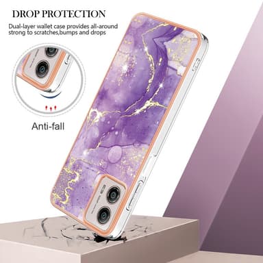 SKALO Motorola Moto G53 5G Marmori TPU kuori - #2